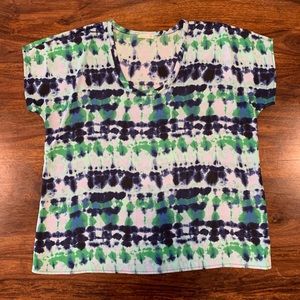 Women’s - Soprano Tie Dye Blouse - Size XL